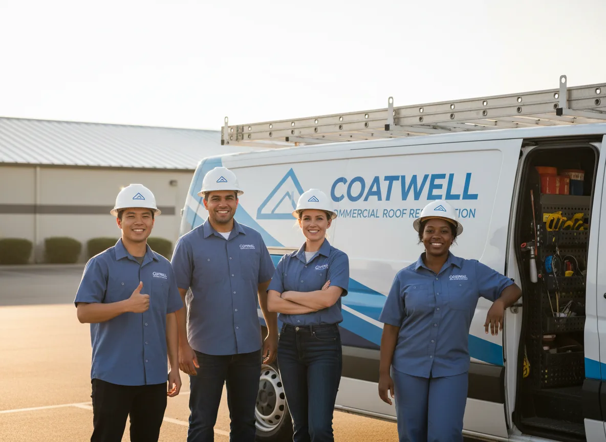 Commercial roof coating company in Apple Springs, TX